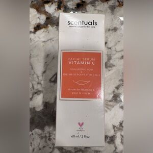 Scentuals Vitamin C Facial Serum with Hyaluronic Acid - White and Orange